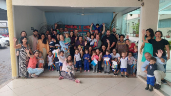 Dia da família no Cmei Professora Cida Barreto