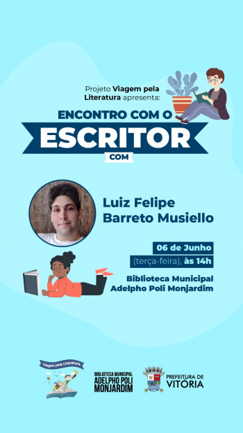 Convidado é o autor e produtor multimídia, Luiz Felipe Barreto Musiello.