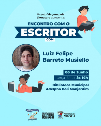 Convidado é o autor e produtor multimídia, Luiz Felipe Barreto Musiello.