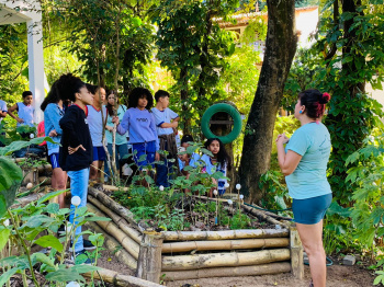 Passeio ecológico: estudantes aprendem sobre sustentabilidade em Fradinhos