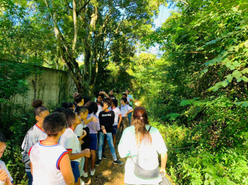 Passeio ecológico: estudantes aprendem sobre sustentabilidade em Fradinhos