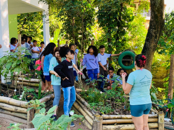 Passeio ecológico: estudantes aprendem sobre sustentabilidade em Fradinhos