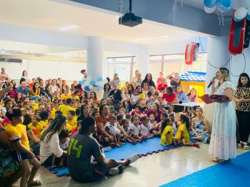 Cmei em Santos Dumont cativa famílias com diversas atividades lúdicas