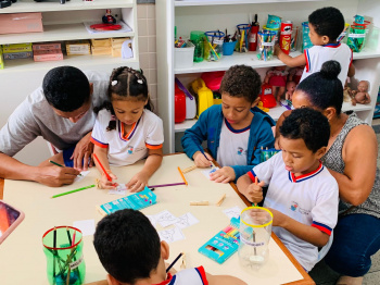 Cmei em Santos Dumont cativa famílias com diversas atividades lúdicas