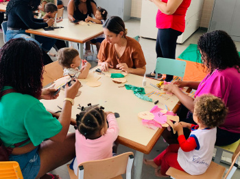 Cmei em Santos Dumont cativa famílias com diversas atividades lúdicas