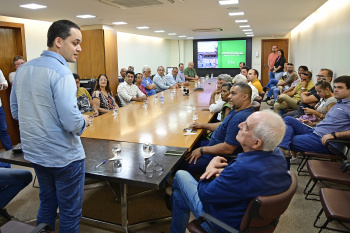 Lan&ccedil;amento do Edital para Reforma da Pra&ccedil;a Primo Bitti na Ilha de Monte Belo