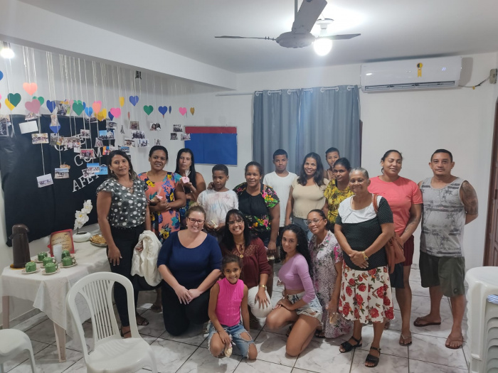 Café com Afeto no Cras de Santo Antônio