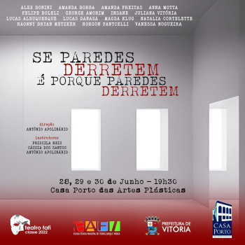 O espetáculo trata-se de um exercício cênico elaborado a partir de dezesseis dramaturgias.
