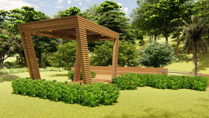Projeção do Parque Costeiro.