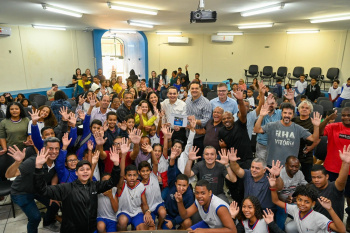 Lançamento do Edital para reforma da EMEF Aristóbulo Barbosa Leão