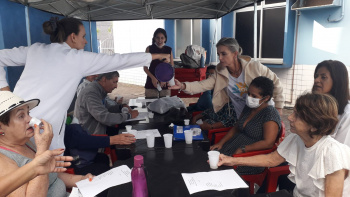 Oficina da Memória em Jardim da Penha trabalha os sentidos para estimular a memória e a atenção