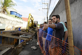 Visita Técnica às obras de Macrodrenagem da Grande Santo Antônio