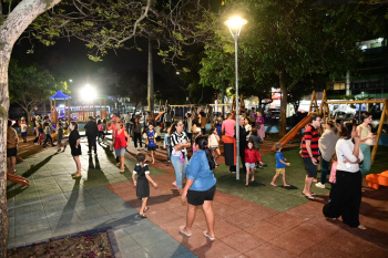 Inaugura&ccedil;&atilde;o do Parque Kids de Jardim da Penha