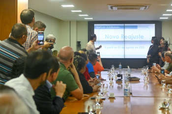 Anúncio do reajuste de 7% para os servidores da PMV