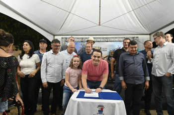 OS para construção da Área de Lazer do Bairro Joana D