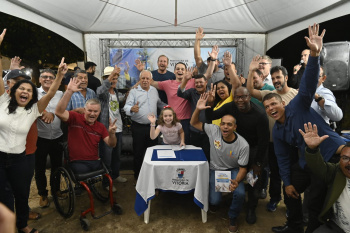 OS para construção da Área de Lazer do Bairro Joana D