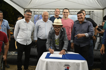 OS para construção da Área de Lazer do Bairro Joana D