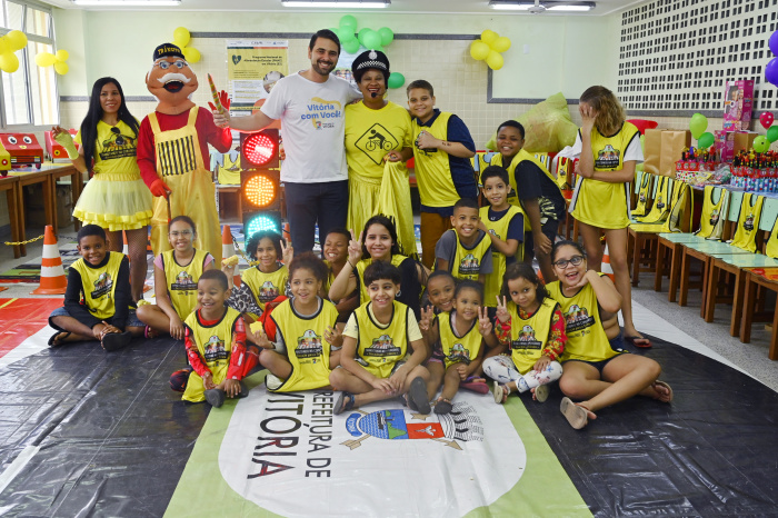 Ação Vitoria Com Você na EMEF Prezideu Amorim