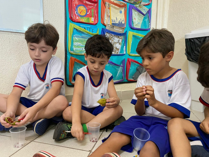 Brincando e aprendendo: crianças se divertem em projeto com atividades lúdicas