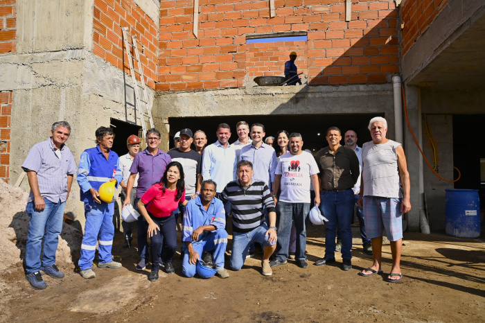 Visita ao CMEI Jacy Alves Fraga