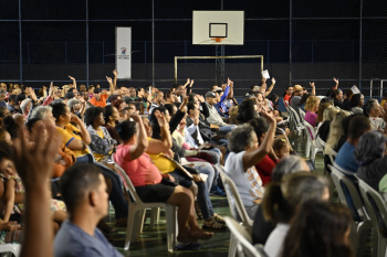 Lançamento da Regularização Fundiária da Ilha das Caieiras