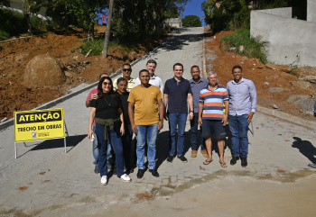 Visita Técnica às obras de Drenagem e Pavimentação das ruas Flor do Campo e dos Ipês