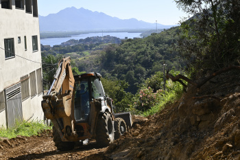Visita Técnica às obras de Drenagem e Pavimentação das ruas Flor do Campo e dos Ipês