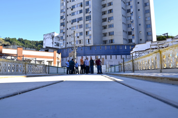 Visita Técnica às obras do Viaduto Caramuru