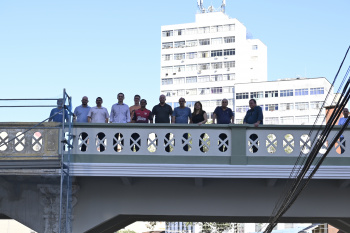 Visita Técnica às obras do Viaduto Caramuru