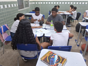 Projeto descomplica matemática e cativa estudantes da Emef Padre Anchieta