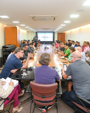 Reunião com representantes da Regional 5