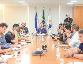 Reunião com representantes da Regional 5