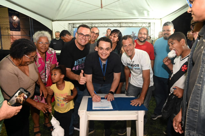 Ordem de Serviço para reforma campo Jabour