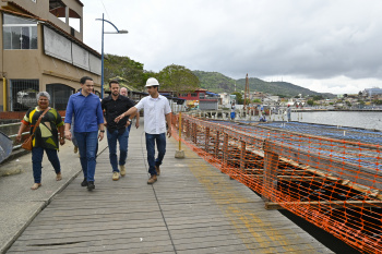 Visita Técnica às obras da Orla Noroeste