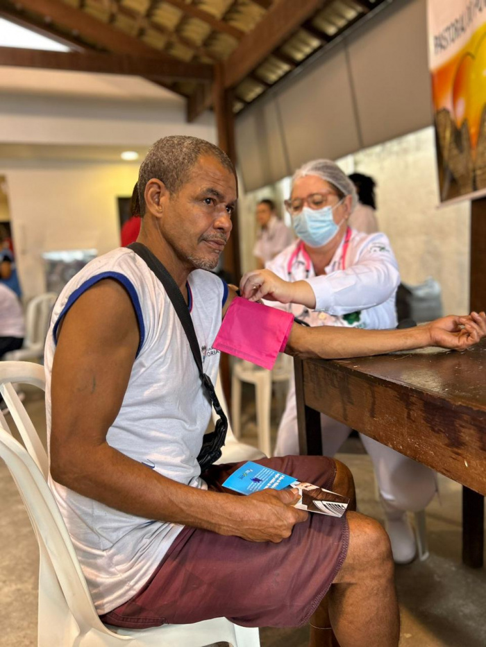 Ação conjunta de Assistência Social