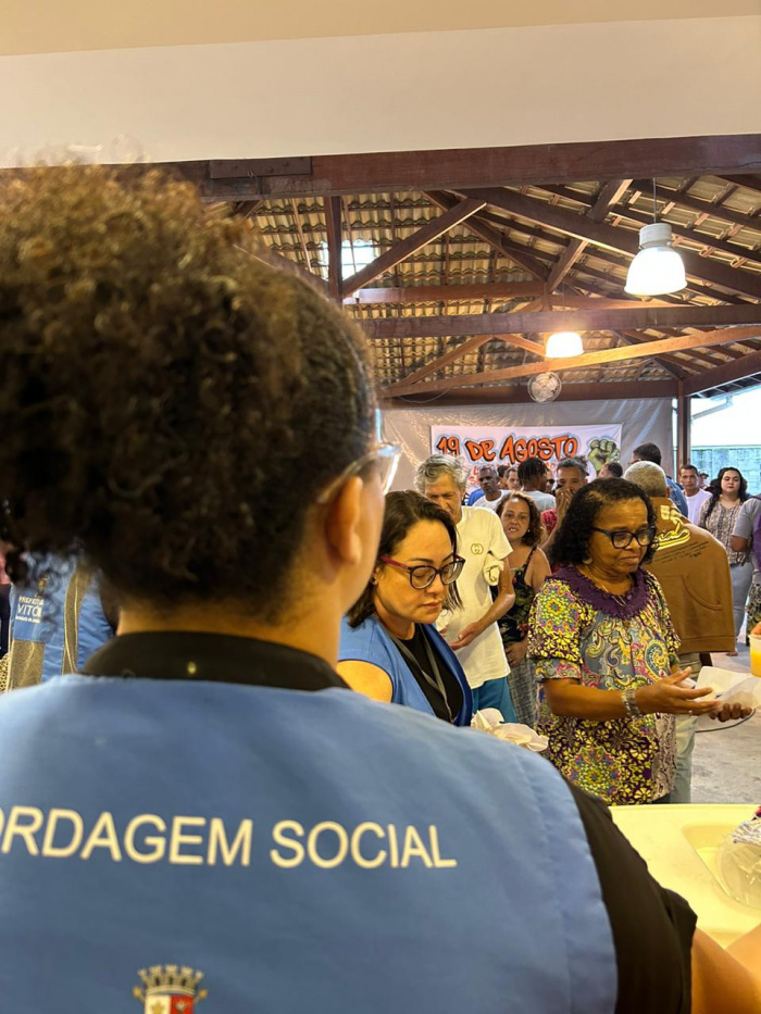 Ação conjunta de Assistência Social