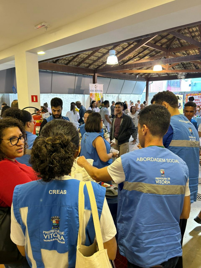 Ação conjunta de Assistência Social