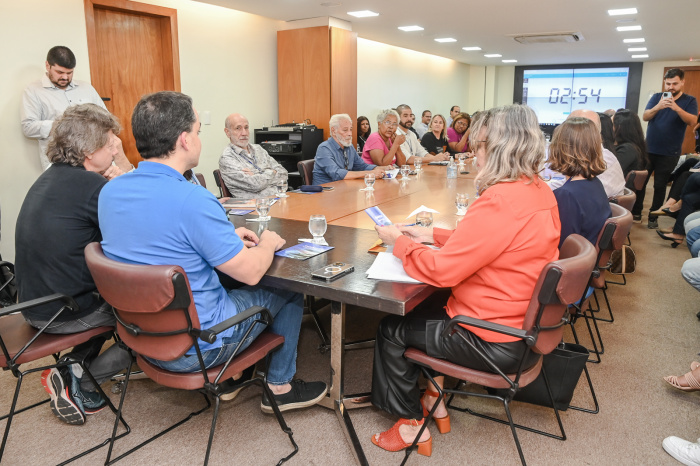 Reunião com lideranças da Regional 6