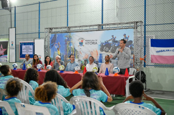 Lançamento do Projeto de Futsal Nilo Duarte