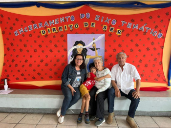 Encontro intergeracional promovido pelos serviços de convivência da Semas