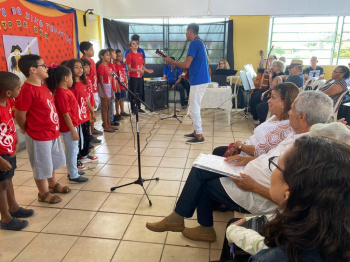 Encontro intergeracional promovido pelos serviços de convivência da Semas