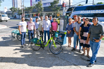 Entrega da Estação do Bike Vix de Santa Luzia