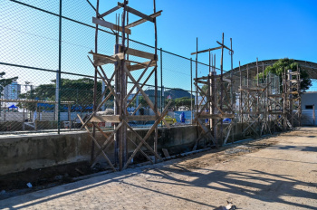 Visita Técnica às Obras de Cobertura da Quadra de Itararé