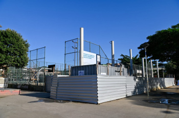 Visita Técnica às Obras de Cobertura da Quadra de Itararé