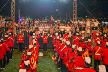 Apresentação das Bandas Marcial e Sinfônica da Marinha do Brasil no Pedra da Cebola