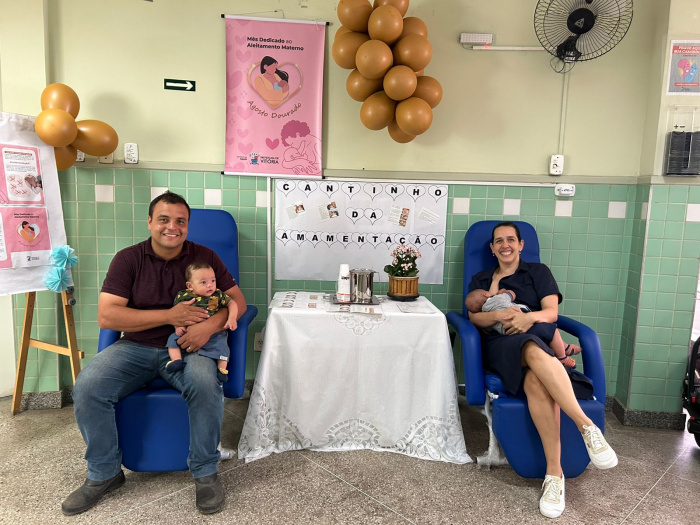 Cantinho da Amamentação na UBS da Praia do Suá