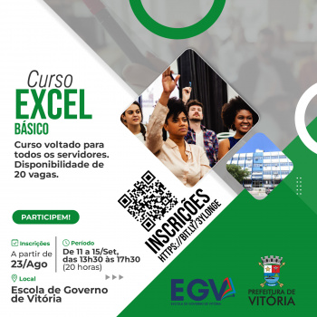 Curso de Exel na EGV