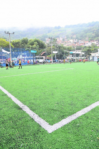 Grama sintética será reformada