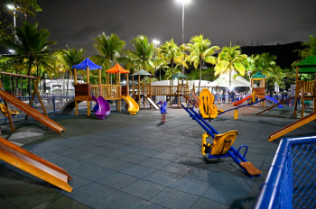 Entrega do Parque Kids da Praça Estela Coimbra em Santo Antônio