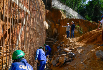 Visita às obras da nova Emef Irmã Jacinta